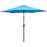 2.7M Patio Tilt Umbrella Sun Parasol Outdoor Garden Sun Shade Aluminium Frame with CrankÔºàBlueÔºâ