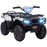 12V Kids Quad Bike with Forward Reverse Functions, Electric Ride On ATV with Music, LED Headlights, for Ages 3-5 Years - White