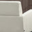 Modern Accent Chair, Occasional Chair with Rubber Wood Legs for Living Room, Bedroom, Cream White