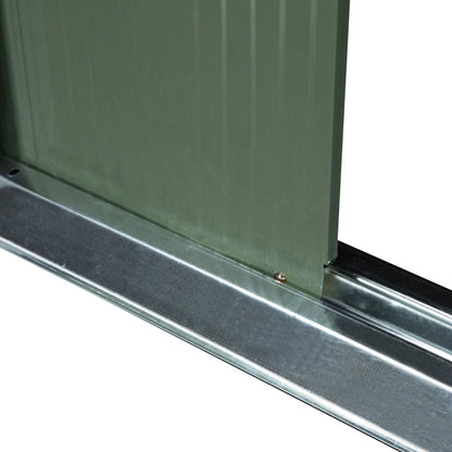 9x4ft Garden Storage Shed Green