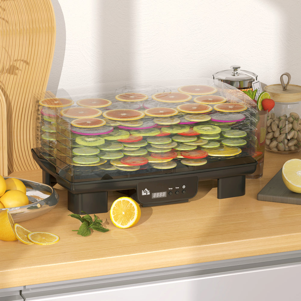 6 Tray Food Dehydrator, Food Dryer Machine for Fruit Meat Vegetable