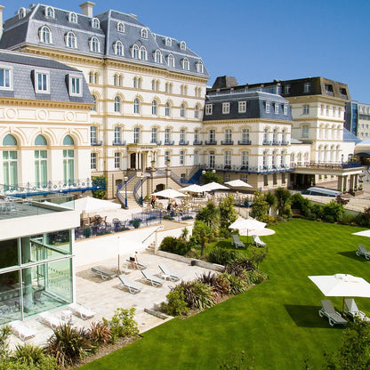 Indulge in an Overnight Staycation at Hotel de France — To Include Dinner at La Terrasse Restaurant, Breakfast & Complimentary Access to the Award Winning Ayush Wellness Spa - For just £199 for 2 People!