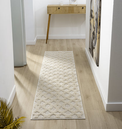 Isabella Living Room Area Rugs - Embossed Imperial Trellis Design