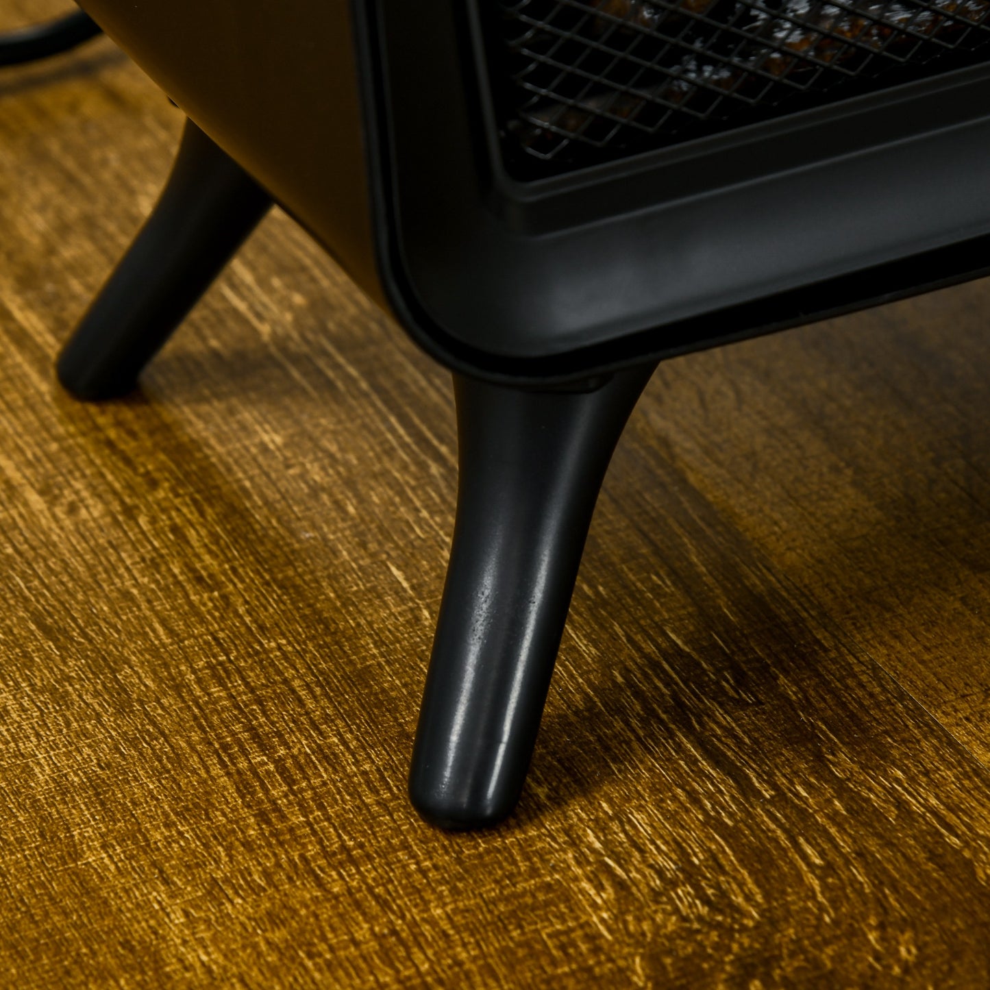 Electric Fireplace Stove, Freestanding or Tabletop, with LED Flame Effect, Overheating Protection, 800W/1600W