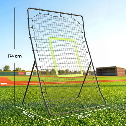 Rebounder Net Kids Adults Baseball Softball Training Aid Goal Play