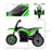 6V Kids Motorbike, 3 Wheels Kids Electric Bike with Horn, Startup Sound for Ages 18-36 Months - Green