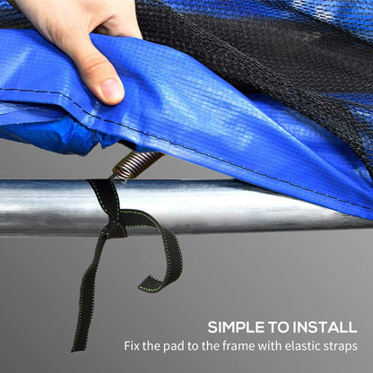 10FT Trampoline Pad Spring Cover, Waterproof, Multi-Colored