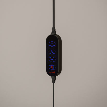 Double Head Table Lamp with 3 Colour Modes & 10 Dimmable, Black