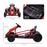 24V Electric Go Kart for Kids with Music, Horn Honking, Slow Start