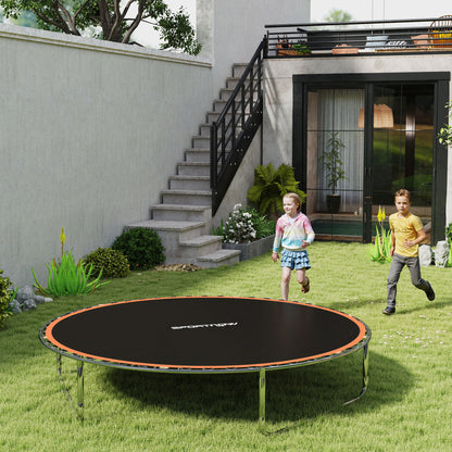 Trampoline Mat with 54 V-Hooks, for 10ft Trampoline, Orange