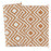 Reversible Outdoor Rug with Carry Bag and Ground Stakes, Waterproof Plastic Straw Mat for Backyard, Deck, RV, Picnic, Beach Brown & White