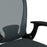 Ergonomic Office Chair, Mesh Desk Chair with Flip-up Armrest, Lumbar Back Support, Swivel Wheels, Grey