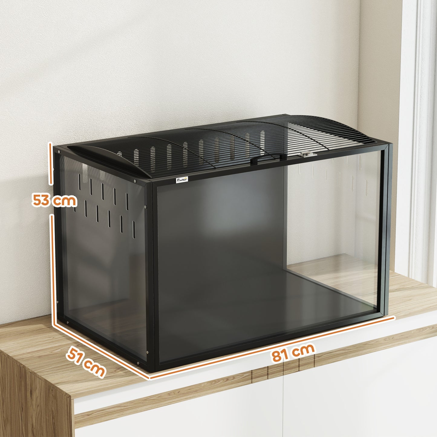 Hamster Cage Steel Acrylic Rat Cage with Openable Top