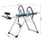 Foldable Gravity Inversion Table Back Therapy Home Fitness Bench Black