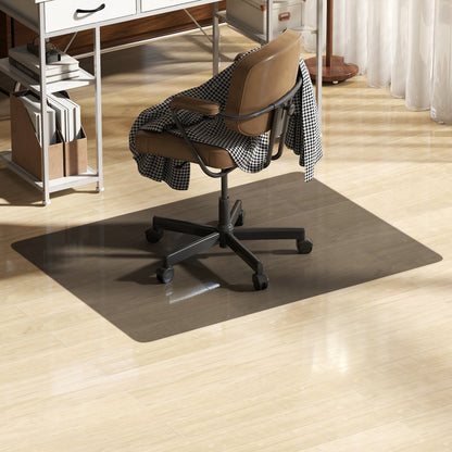 Home Office Hard Floor Protector Chair Mat Non Slip Frosted, Black