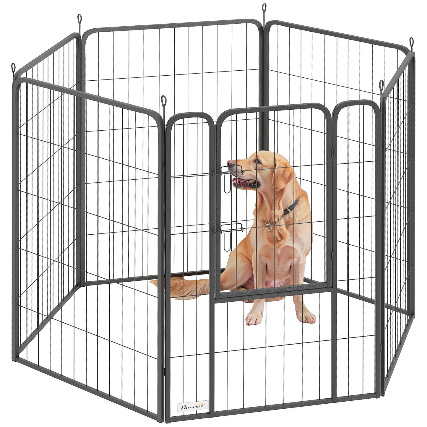 Dog Crate Furniture with Anti-Chew Resistant Mesh for XL Dogs