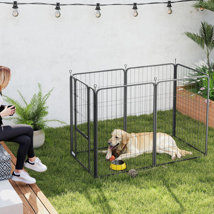 Dog Crate Furniture with Anti-Chew Resistant Mesh for XL Dogs