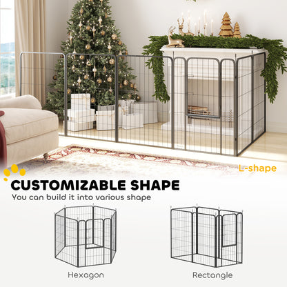 Dog Crate Furniture with Anti-Chew Resistant Mesh for XL Dogs