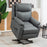 Power Lift Chair Electric Riser Recliner with Remote Control, Grey