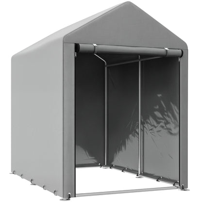 1.2 x 1.8m Portable Garden Shed for Motorbikes, Garden Tools, Bikes