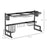 Over The Sink Dish Drainer Rack, 2 Tier Dish Rack for Kitchen, Black