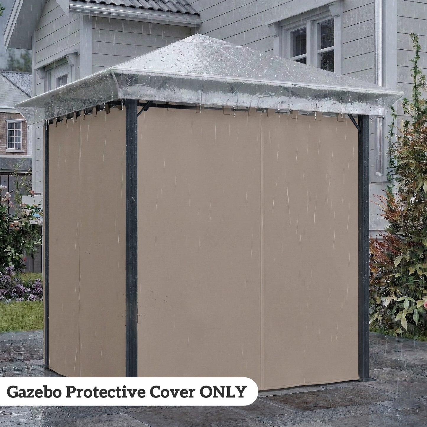 2 x 2 (m) Gazebo Protective Cover, Waterproof Cover