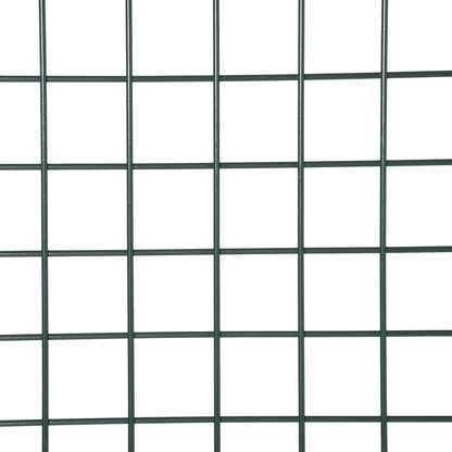 Steel Garden Gate Security Barrier Mesh Fence w/ Lock, 97cm x 150 cm
