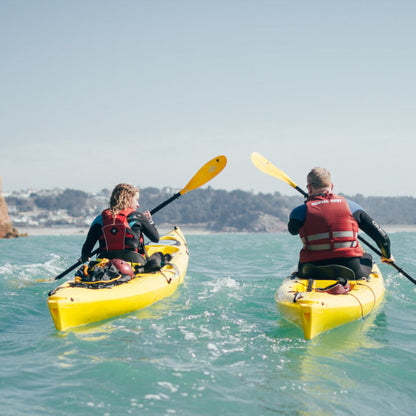 Set Out On a Coastal Kayak Adventure with Absolute Adventures - Jersey’s Largest Watersports Centre Based In The Heart of St. Brelade’s Bay. Just £30 per person!