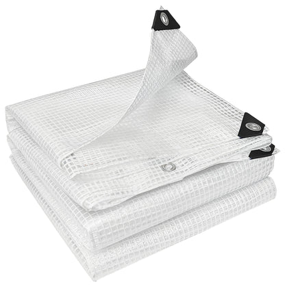 3 x 5m Waterproof Tarpaulin, 140GSM Tear-Resistant PE Tarp