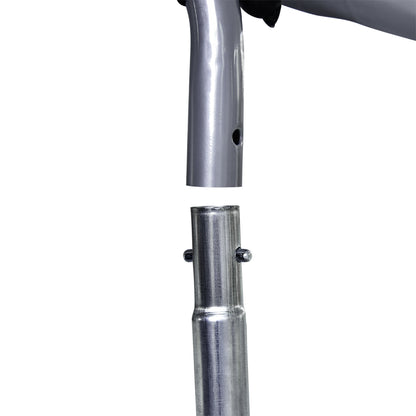 Walk In Chicken Run Large Galvanised Chicken Coop w/ Cover 3 x 1.7 x 1.9m