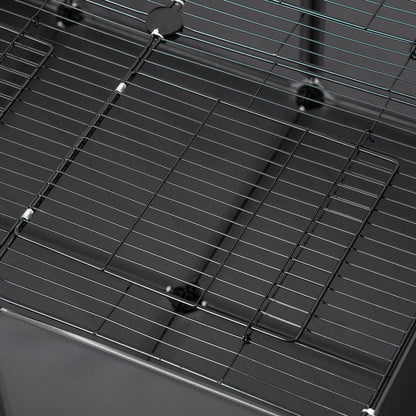 DIY Pet Playpen 22 Panels Small Animal Cage for Guinea Pigs Grey