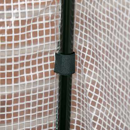 Raised Garden Bed w/ PE Cover, Use for Patio, Garden, Dark Grey