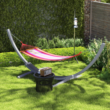 3(m) Wooden Hammock Stand for Garden, Patio, Grey