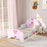 Ballet Theme Toddler Bed Frame with Safety Rails, for 3-6 Years