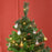 6FT Pre-Lit Artificial Christmas Tree Holiday Décor with Ornament Stand