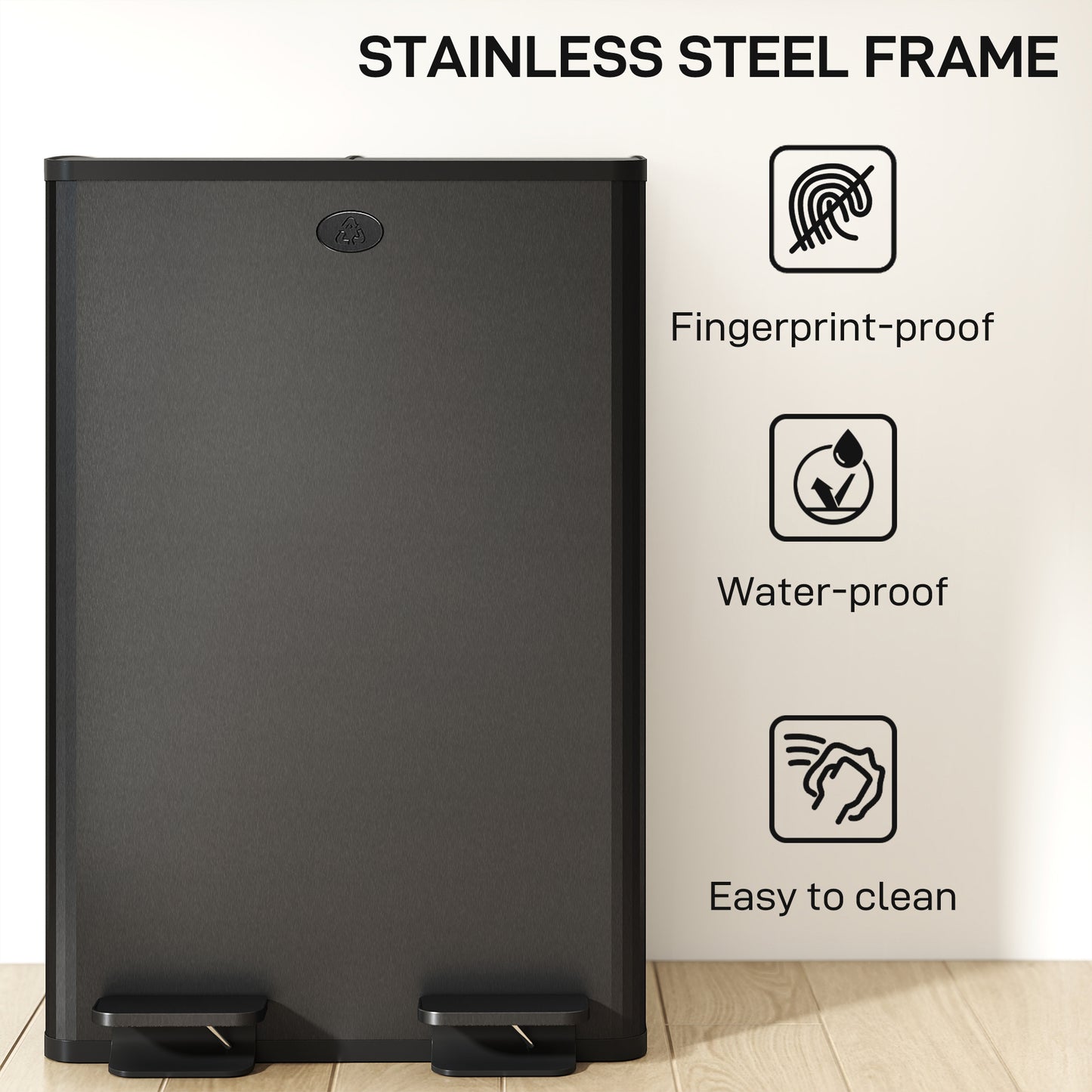 6x4ft Walk-In Polycarbonate Greenhouse Plant Grow Galvanied Aluminium