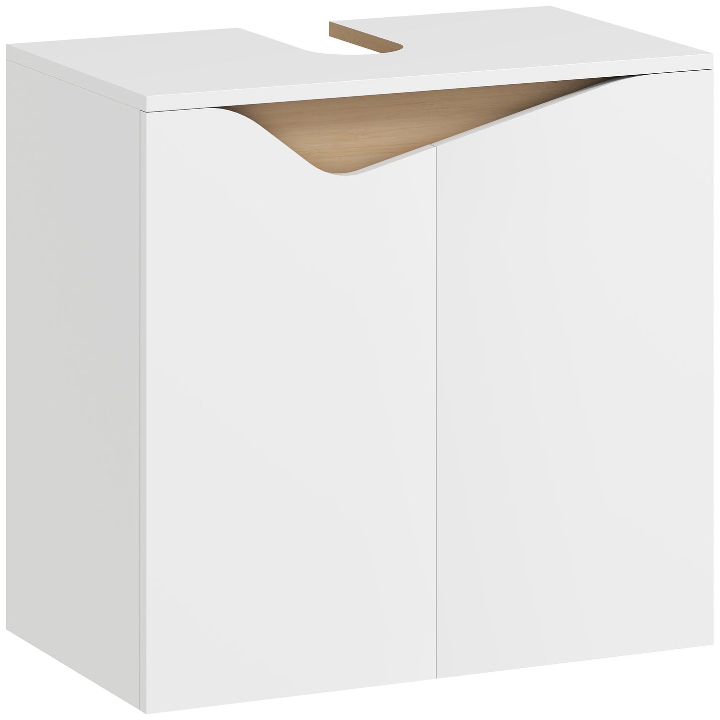 Under Sink Cabinet, Bathroom Sink Cabinet for Basin without Pedestal