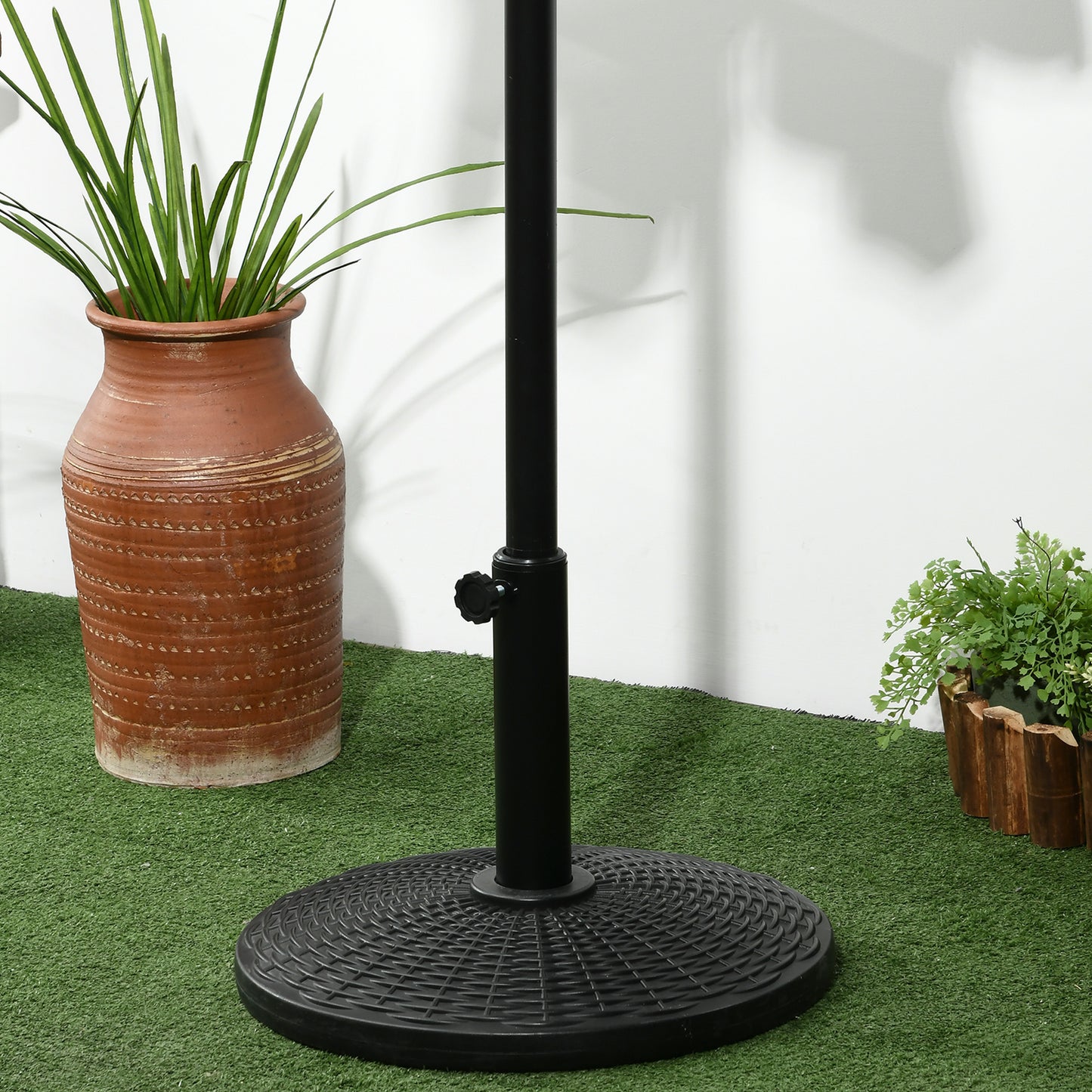 11.5kg Patio Weighted Umbrella Base Parasol Holder Outdoor Stand