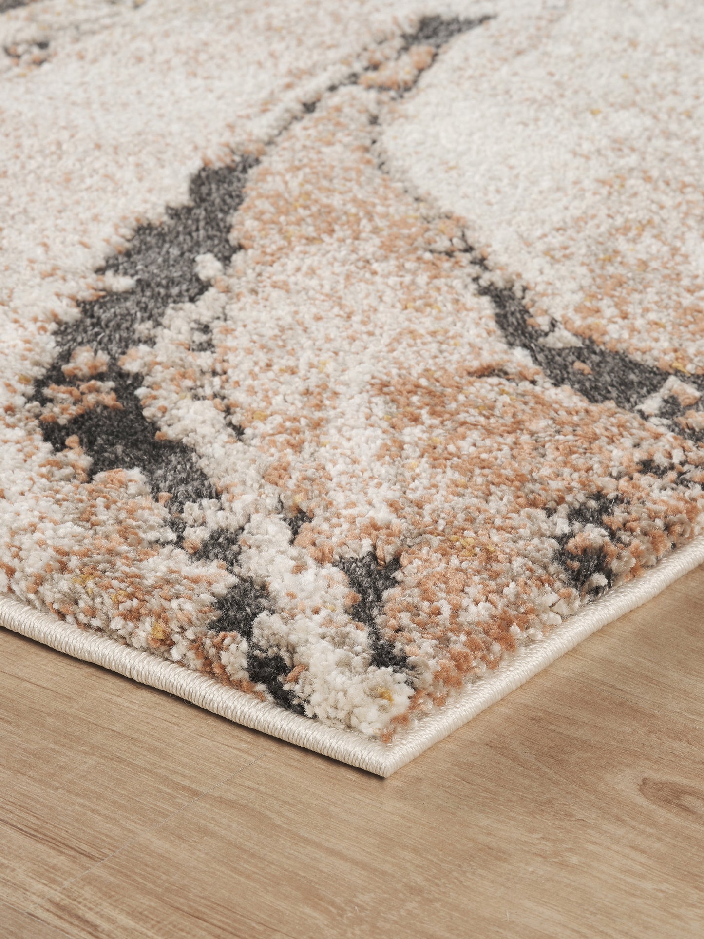 Essence Living Room Area Rug Oragnic Abstract Design Contemporary Hallway Rug - 4 Colours Available