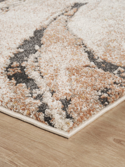 Essence Living Room Area Rug Oragnic Abstract Design Contemporary Hallway Rug - 4 Colours Available