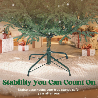 5 ft Christmas Tree, Full Spruce Xmas Tree, Easy Assembly