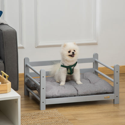 65cm Raised Pet Bed Elevated Dog bed For Small Sized Dogs Cushion