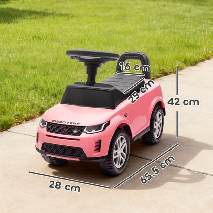 Land Rover Licensed Ride on Car for Toddlers 18-36 Months, Pink
