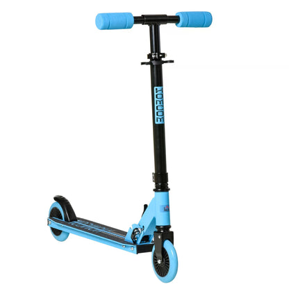 Scooter for Kids Toddler Foldable Kick Scooter with Adjustable Height Brake for Boys and Girls 3-8 Years Aluminium Blue