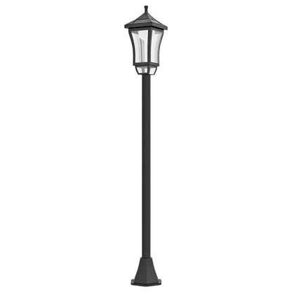 1.3 m Garden Lamp Post Light, LED Outdoor Solar Post Lights, Waterproof IP44 for Patio, Garden, Pathway, Cool White