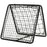 Angle Adjustable Double Sided Rebounder Net Training Aid Target Soccer Goal Kickback For Football, Baseball, Basketball - 75L x 75W cm