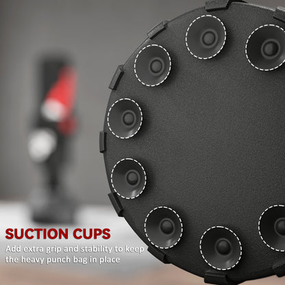 Freestanding Punching Bag, 175cm Boxing Bag with Stand, Hand Wrap