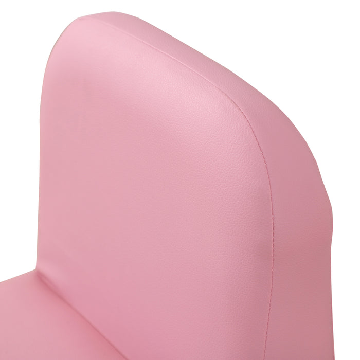 2 In 1 Toddler Sofa Chair, 48 x 44 x 41 cm, for Game Relax Playroom, Pink