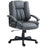 Office Chair, Faux Leather Computer Desk Chair, Mid Back Executive Chair with Adjustable Height and Swivel Rolling Wheels