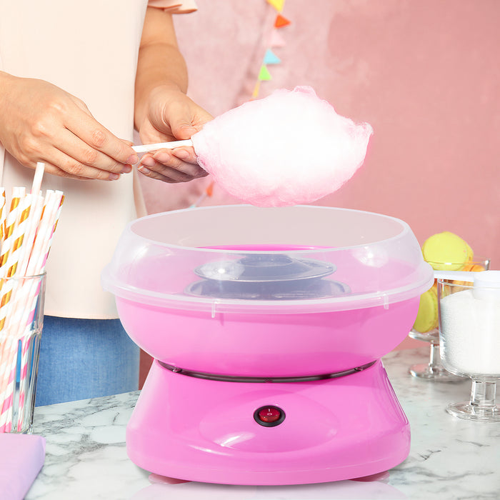 Cotton Candy Machine Electric Gadgetry Floss Sugar Equipment Pink